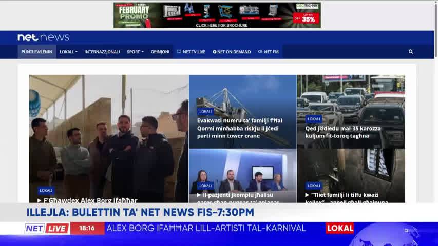 Net Live - 13/02/2026 - NET On Demand