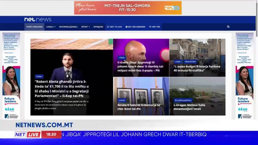 Net Live - 30/10/2025 - NET On Demand